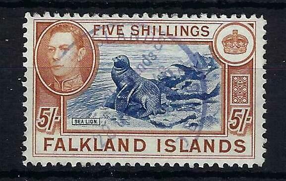 Image of Falkland Island Dependencies SG Z160 FU British Commonwealth Stamp